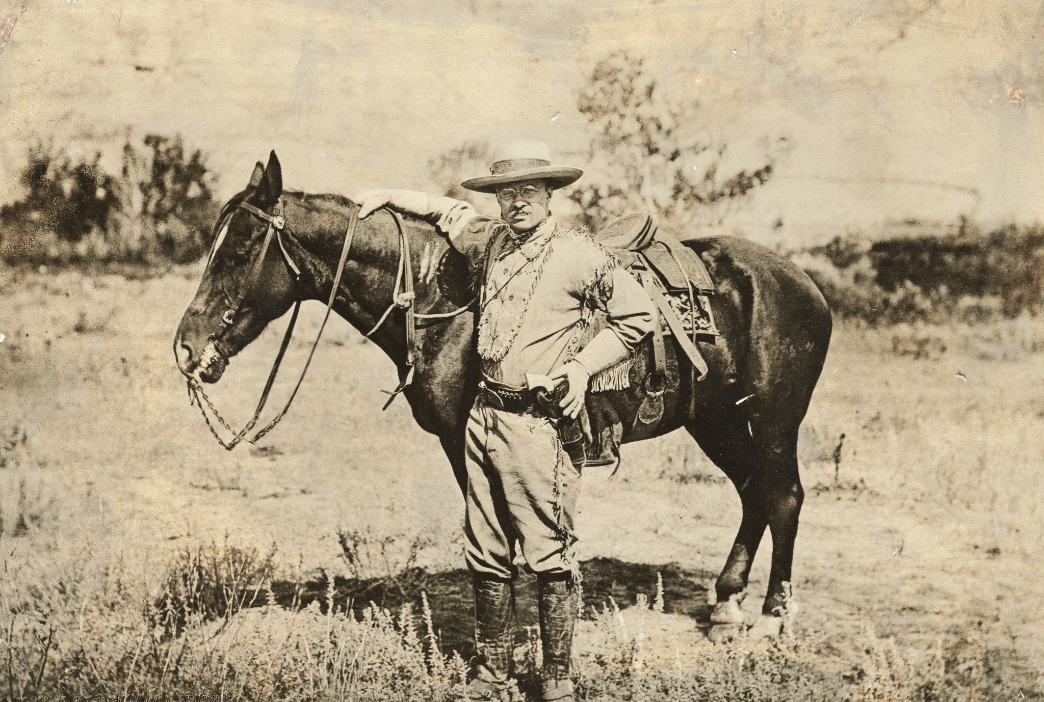 Roosevelt with Manitou in Dakota