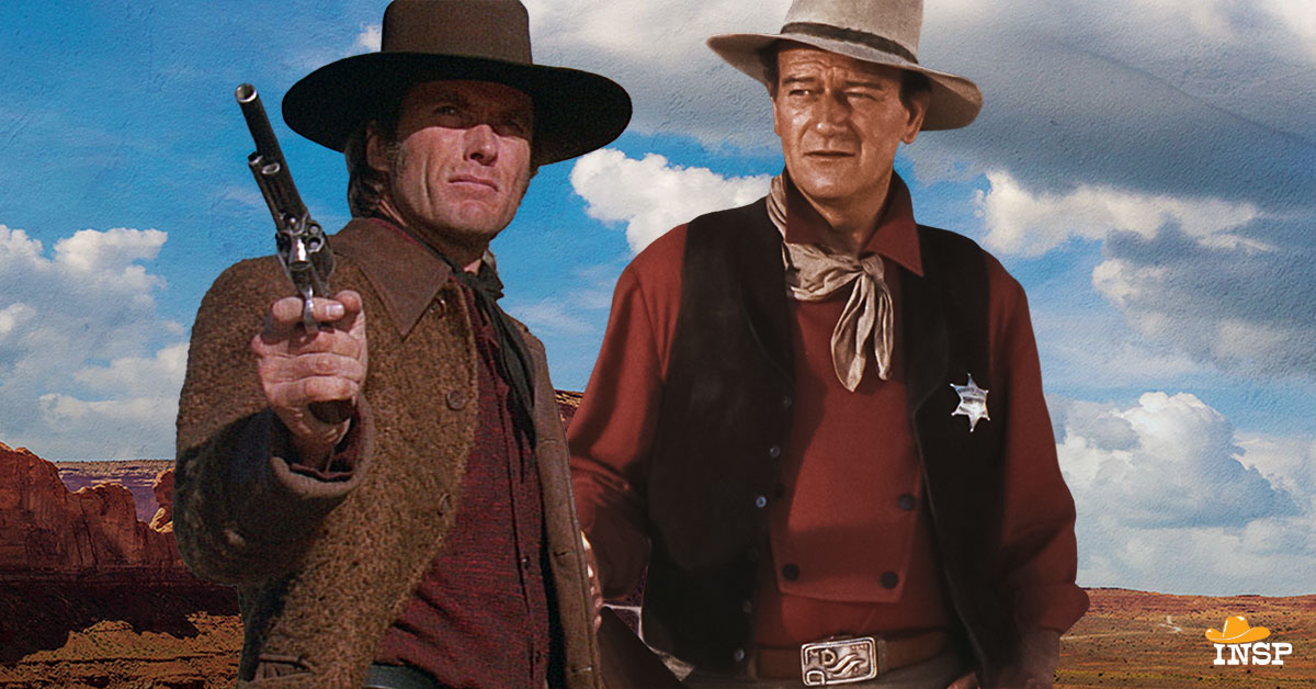 Clint Eastwood and John Wayne … Friends or Foes?