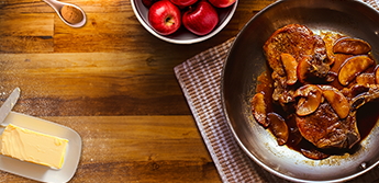 Apple Smothered Pork Chops Recipe